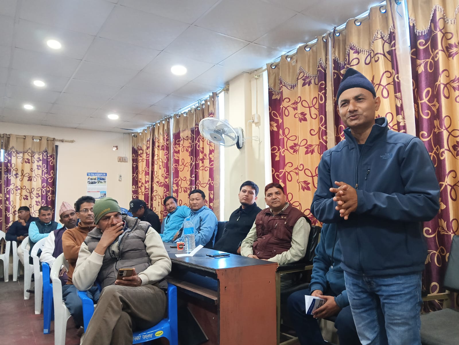 'आमसञ्चार माध्यम र आचारसंहिता कार्यान्वयन' विषयक अन्तरक्रियामा सहभागी पत्रकारहरु