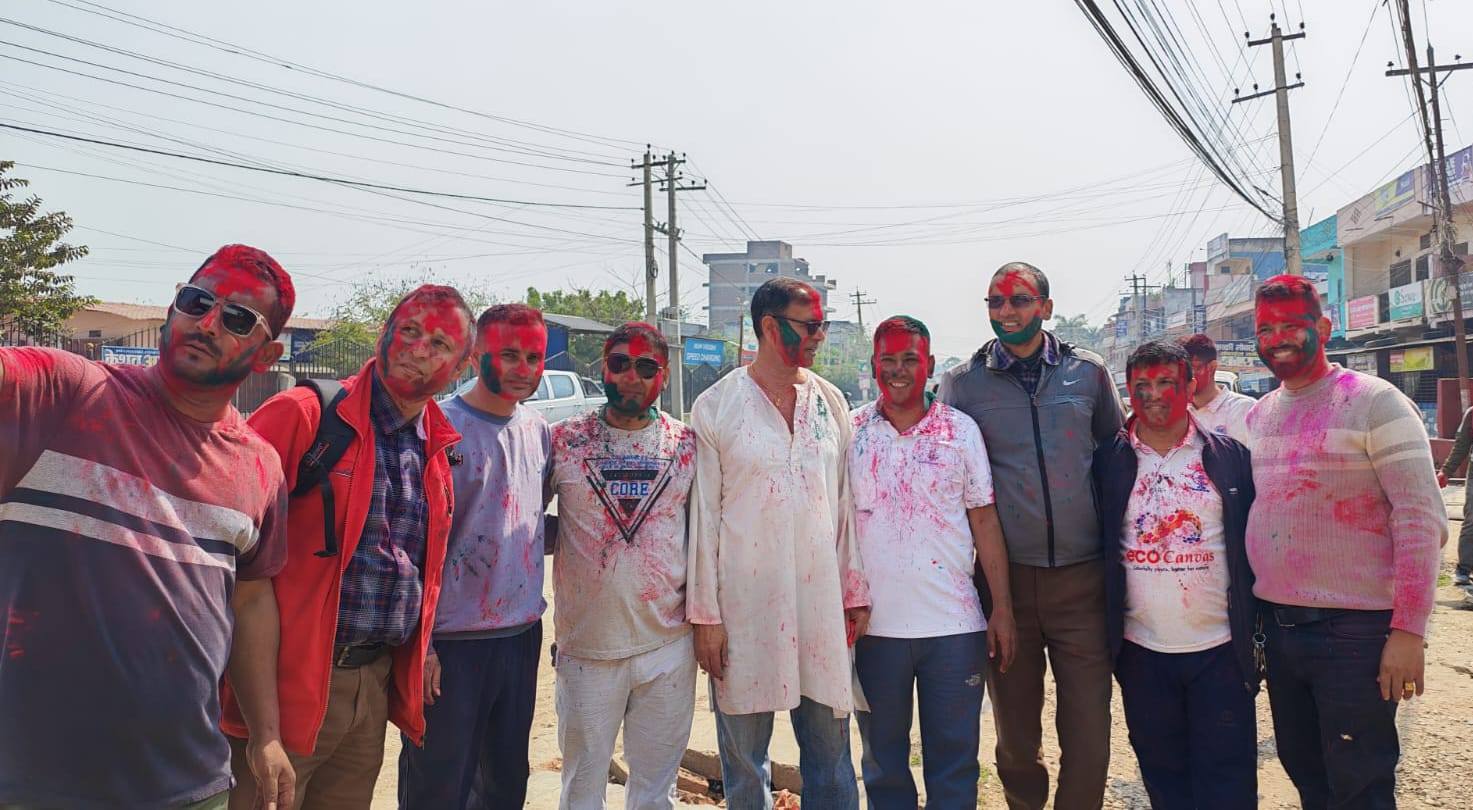 पत्रकार महासंघ बाँकेमा होली