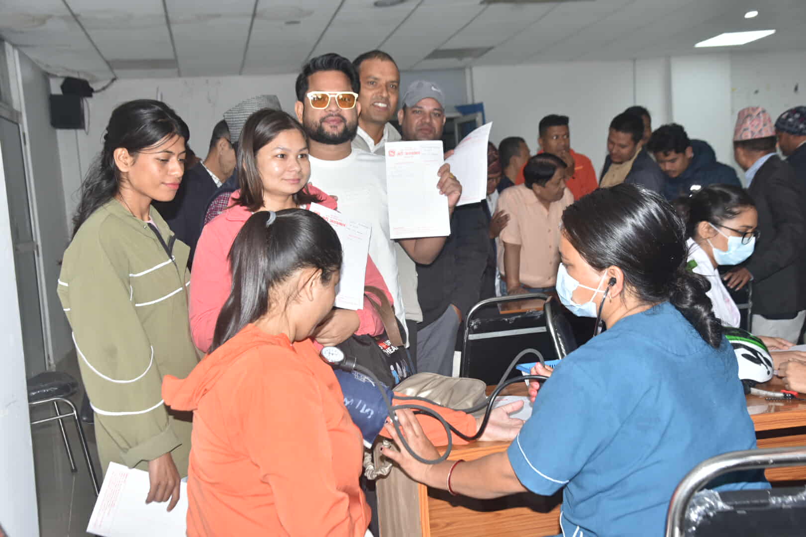 पत्रकारहरुको मुटु चेकजाँच कार्यक्रम